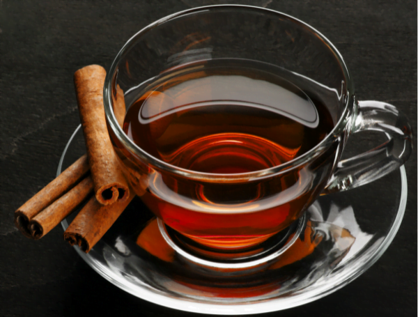 Benefícios do chá de canela para a saúde.