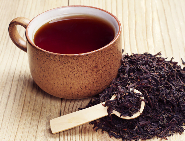 Benefícios do chá preto para a saúde.